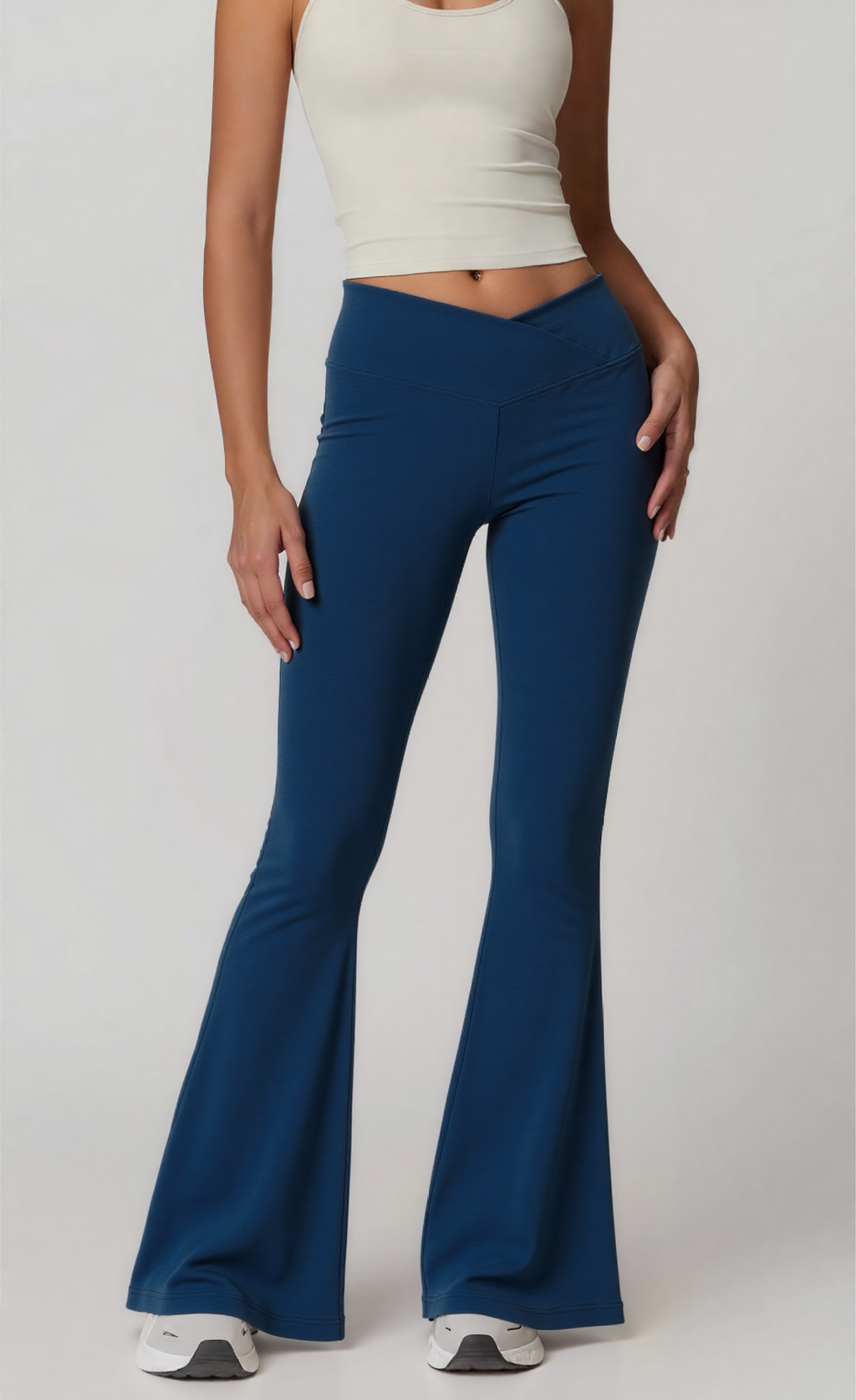 v-waist yoga pants