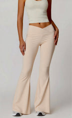 v-waist yoga pants