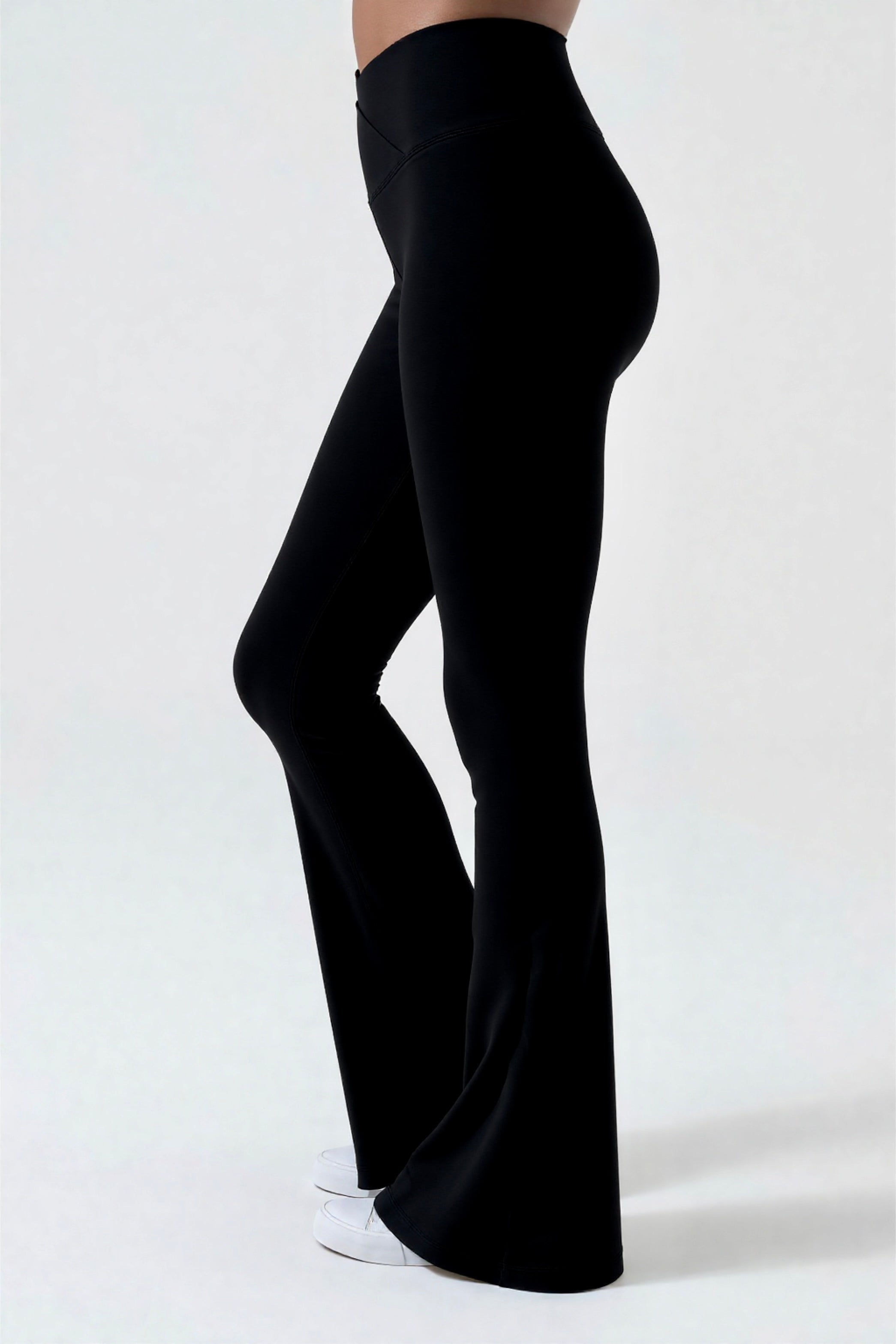 v-waist yoga pants