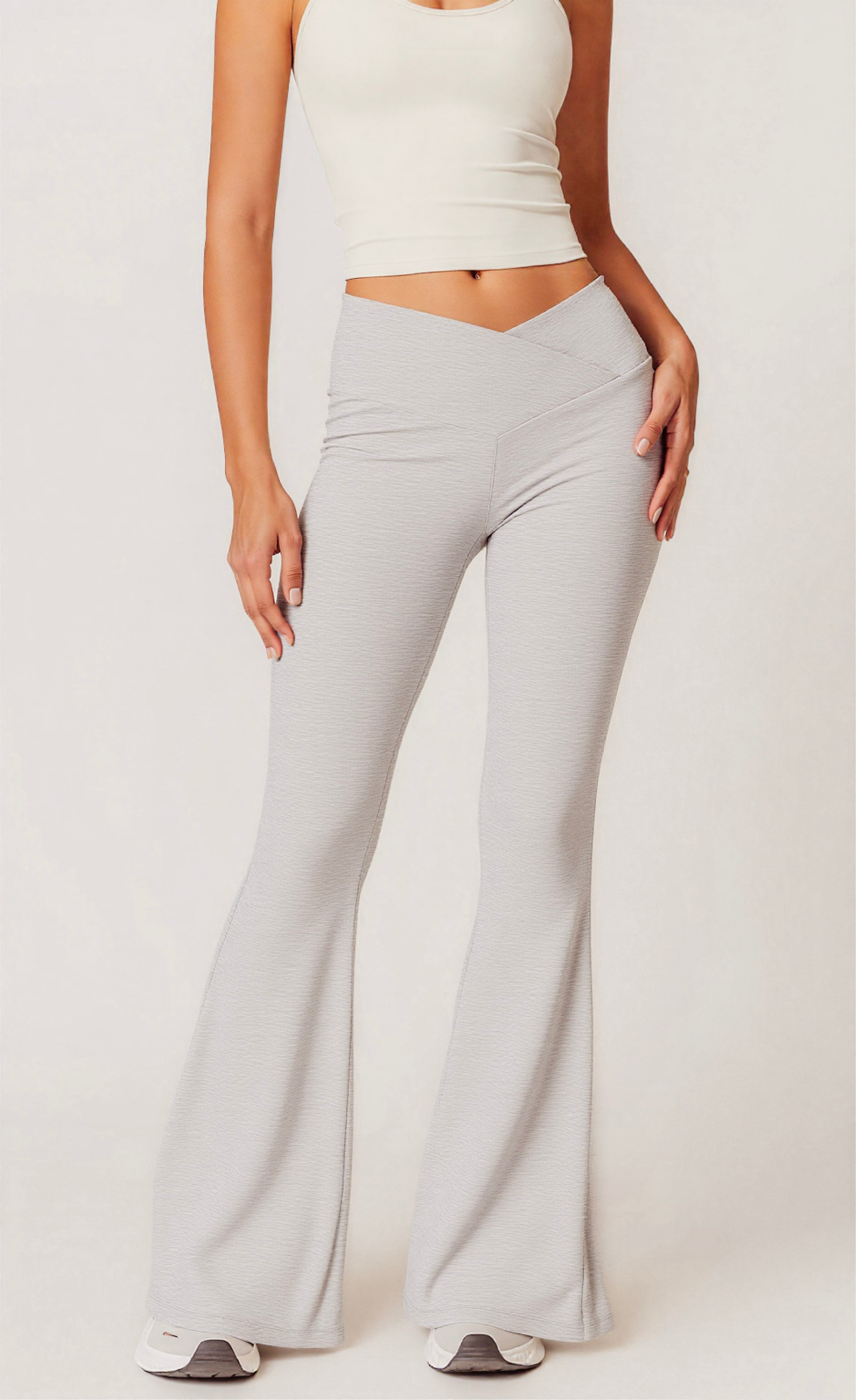 v-waist yoga pants
