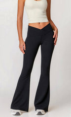 v-waist yoga pants