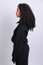 Twist-Zip Sweatshirt