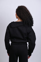 Twist-Zip Sweatshirt