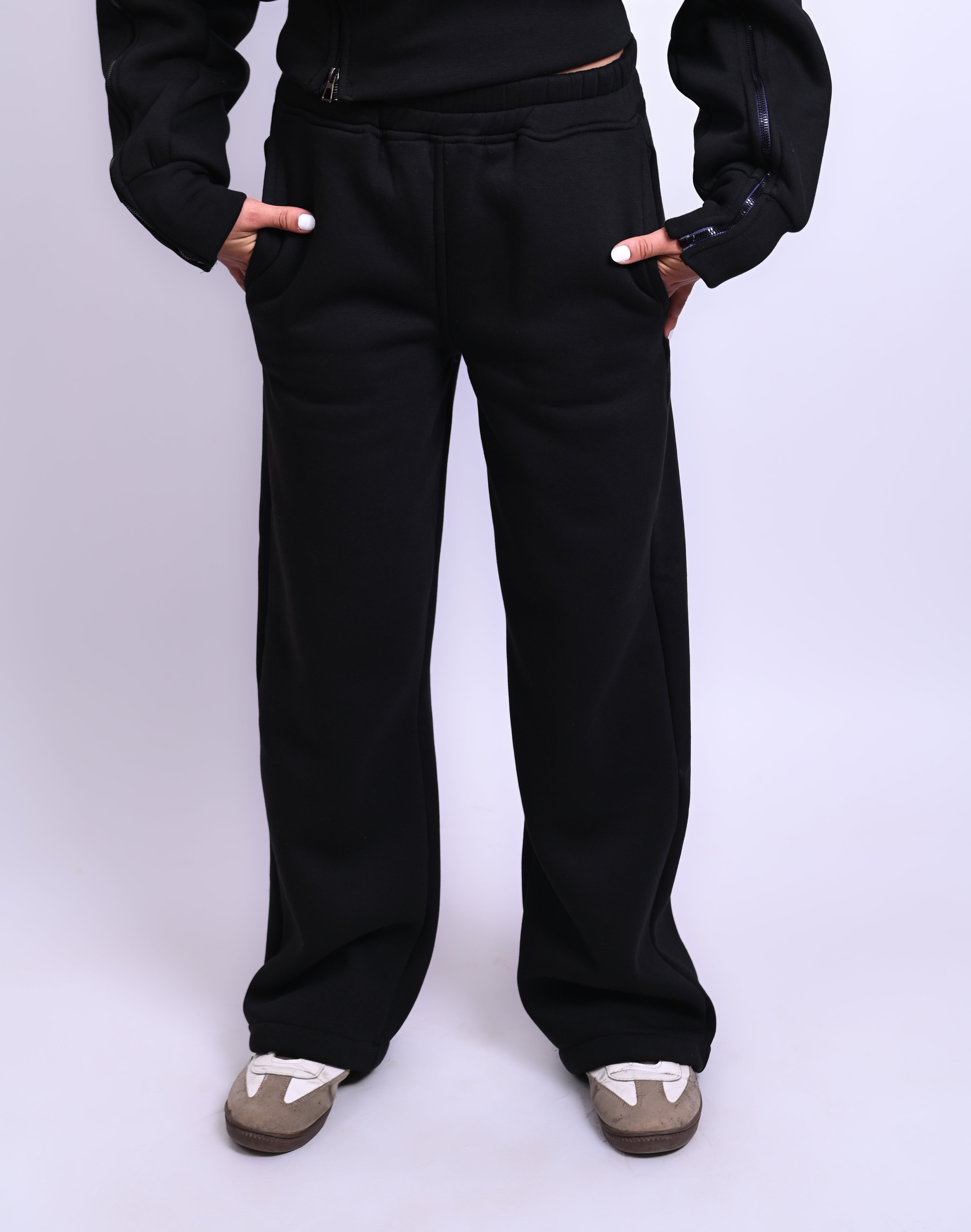 Straight-Leg Sweatpants