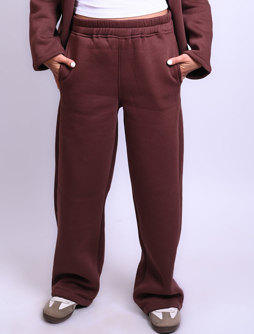 Straight-Leg Sweatpants