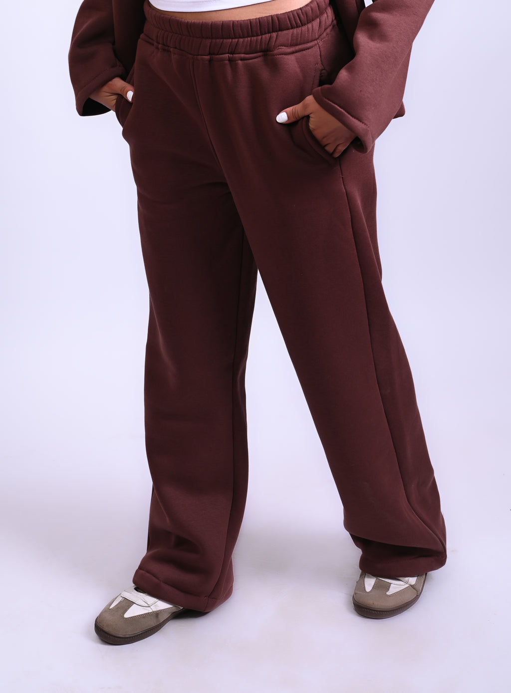 Straight-Leg Sweatpants