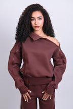 Twist-Zip Sweatshirt