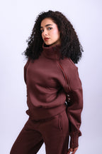 Twist-Zip Sweatshirt