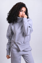 Twist-Zip Sweatshirt